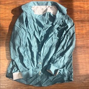 Michael Kors Men's Turquoise Shirt Jacket